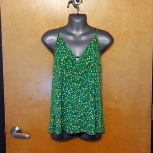 Kaileigh racerback tank, xs, green